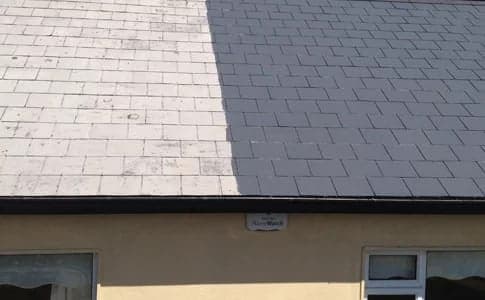 Roof after resurfacing