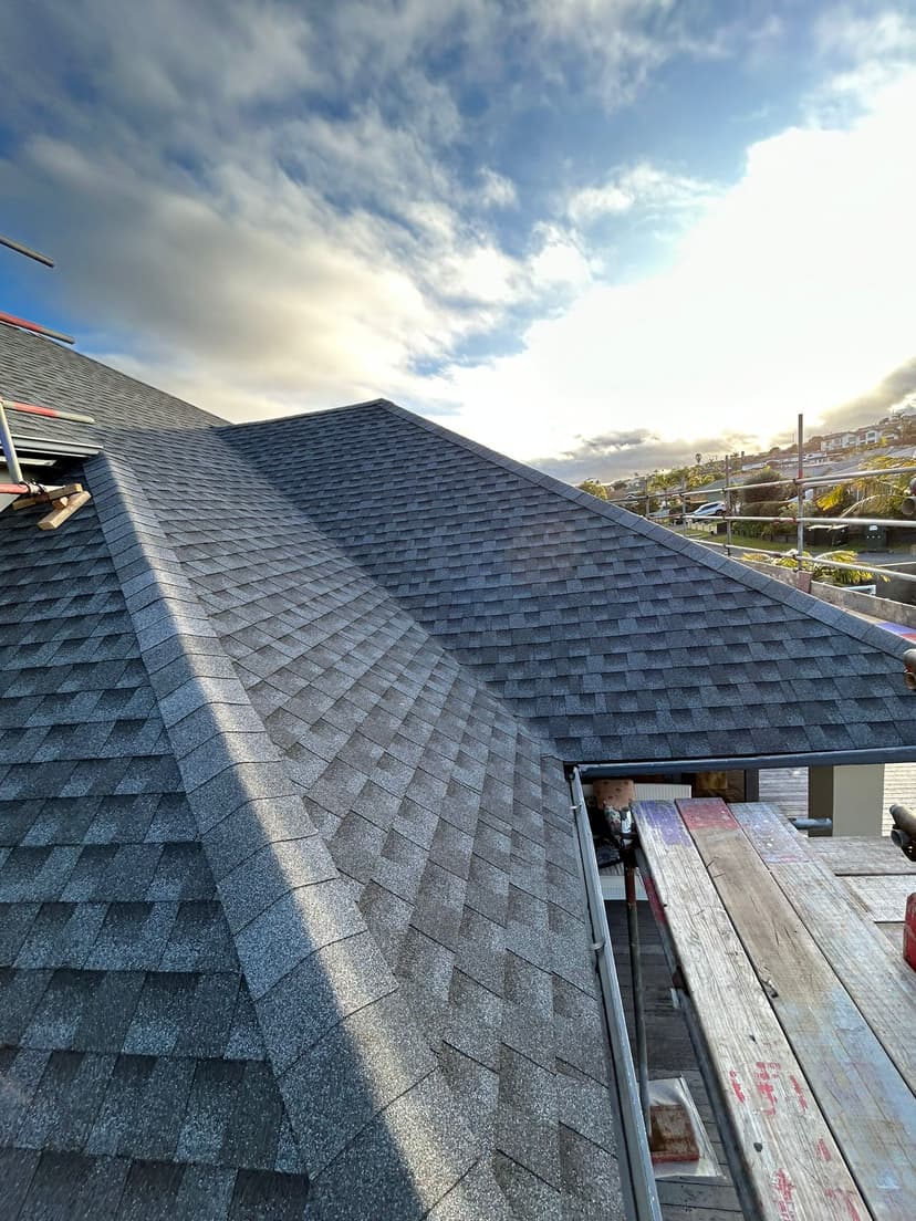 Residential roofing project Auckland