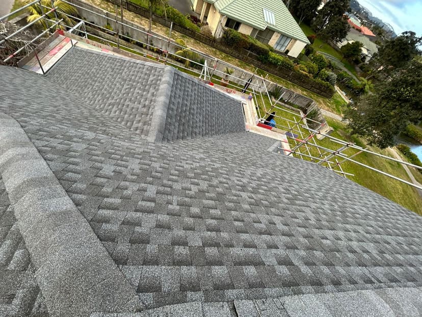 Professional residential roof installation